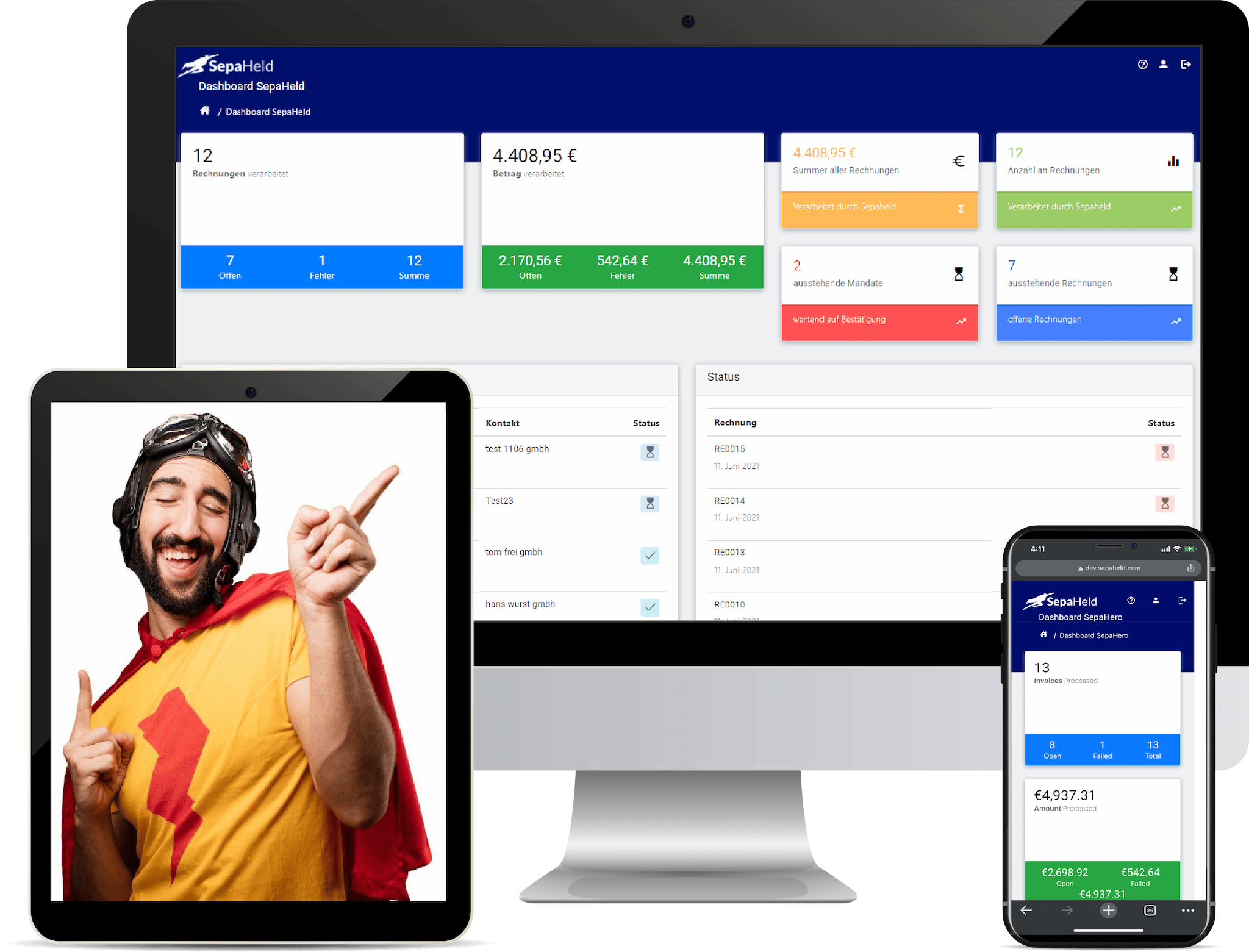 StripeHero - Datev Import von Stripe-Billing und Stripe Buchungen